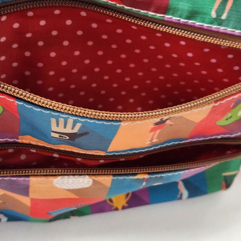 Sydney Love Sport Golf Crossbody Bag Championship Round Multi-Color Ripstop - Picture 9 of 16
